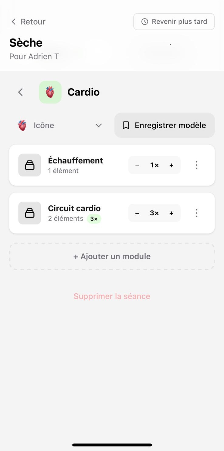 Tu peux choisir un nombre de rounds pour le module (jusqu'à 20) avec le stepper sur la carte du module. Idéal pour les circuits.
